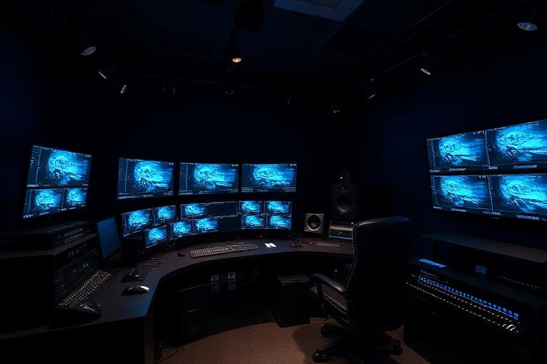 Professional color grading and post-production service